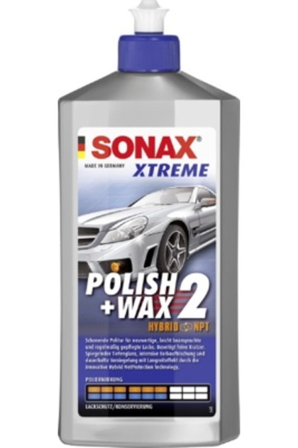 Paste polish și ceara 2 hibride NPT XTREME 500ml Sonax