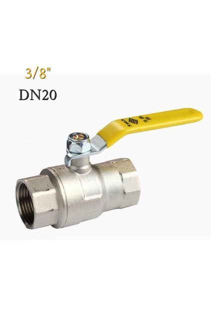 Küresel Doğalgaz Vanası Standart - TS EN 331 - DN20 3/4" - 1 Adet
