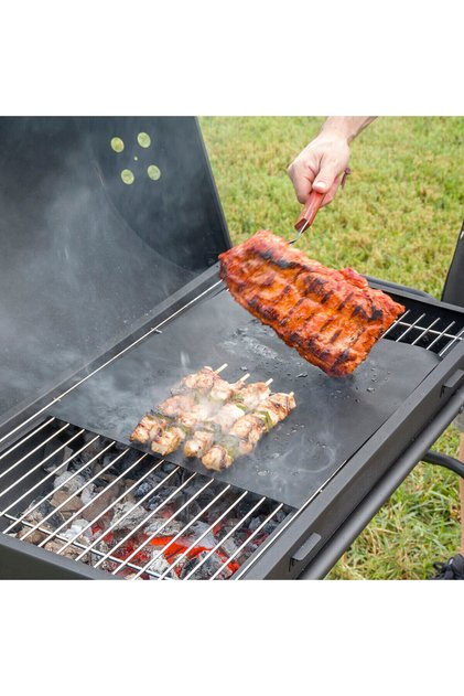 Foaie Teflon Barbecue InnovaGoods IG114116, 2 bucăți