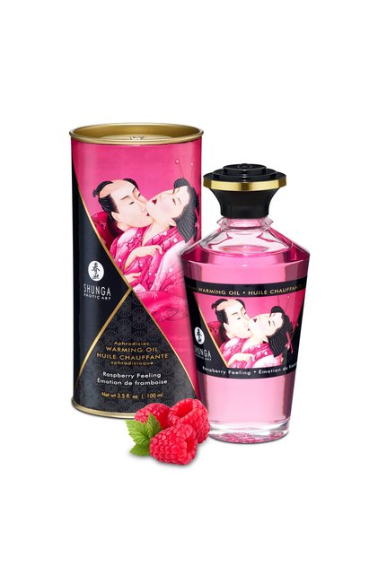 Ulei Afrodiziac pentru Masaj, Raspberry Feeling, 100 ml