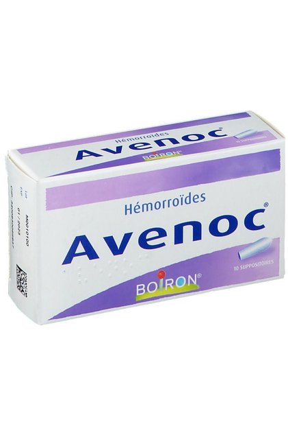 Supozitoare homeopate, Boiron, Avenoc, tratament împotriva hemoroizilor, 10 bucăți