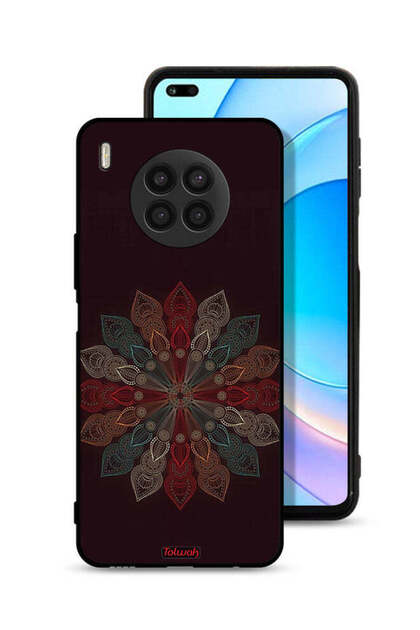 Honor 50 Lite Protective Case Cover Mandala Flower Art