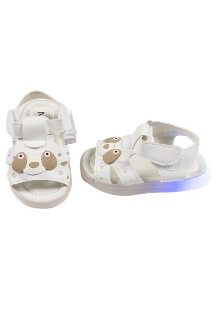 Sandalute cu luminite Led, pentru bebelusi, model Catelus