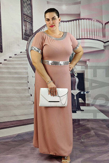 Rochie eleganta de ocazie cu paiete A772-560