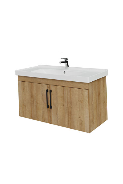 Creavit D20 100 Cm Kapaklı Lavabo Dolabı Everest Melamin - Fiyatı