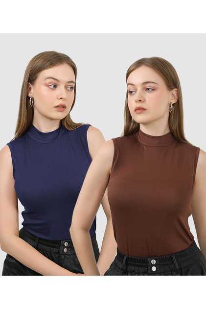 Women's 2-Piece Sleeveless Bodysuit