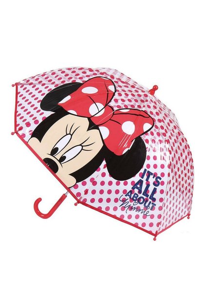 Παιδική ομπρέλα, μοντέλο Minnie Mouse, διάμετρος 71 cm, κόκκινη