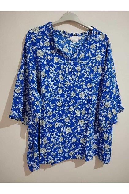 Premium Quality, 3 Buttons, Full Summer, Tontish Size, Sweat-Proof, Stylish Flowing Blouse/Shirt