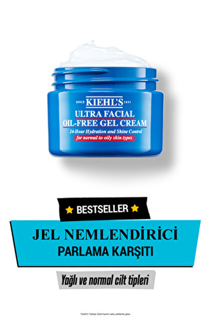 Kiehl's Ultra Facial Oil-Free Yağlı Ciltler İçin 24 Saat