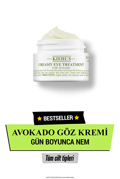 Kiehl's Avokadolu Göz Kremi Creamy Eye Treatment 14 ml Yorumları