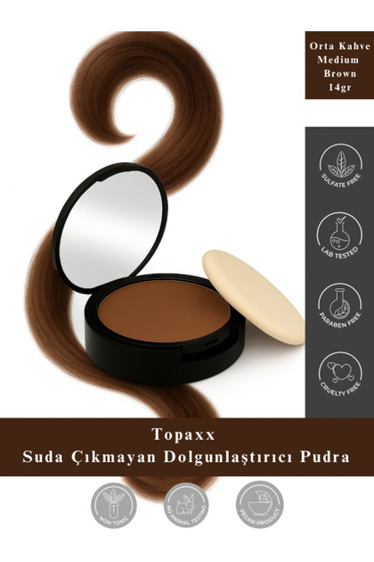Topaxx Orta Kahve/medium Brown 14gr Suda Çıkmayan Saç Sakal