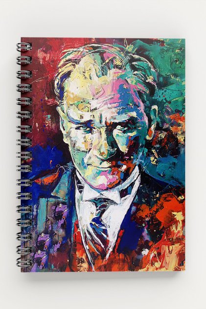 Unlined Notebook| 90 Sheets| Steel Spiral| Hard Cardboard Cover