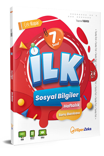 Hiper Zeka 2026 7. Sınıf İLK Sosyal Bilgiler Haftalık Soru Bankası