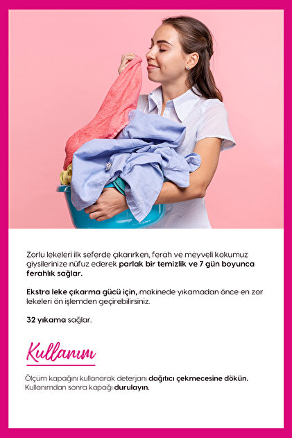 ThePinkStuff Mucizevi Bio Sıvı Çamaşır Yıkama Deterjanı 960 Ml