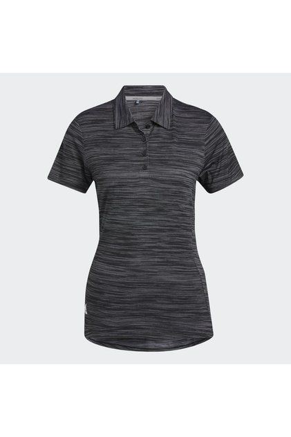 Space-Dyed Short Sleeve Polo T-Shirt
