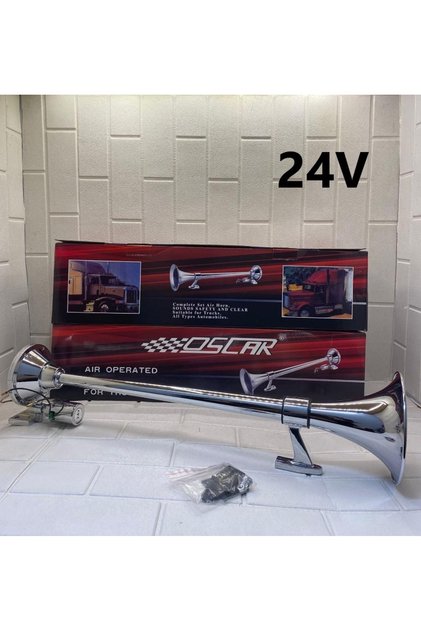 Marine Korna 24v 640mm Gemi Tır Kamyon Kornası Havalı Elektirik Motorlu korna Marin Korna 24V