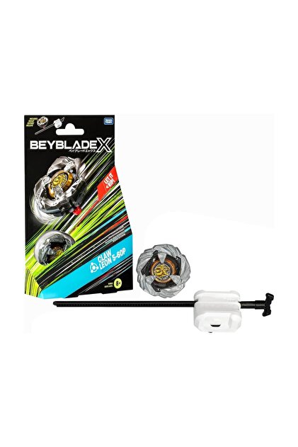 Beyblade X Claw Leon 5-60P Fırlatıcı Dahil Dönüşlü Savaş Topaçı