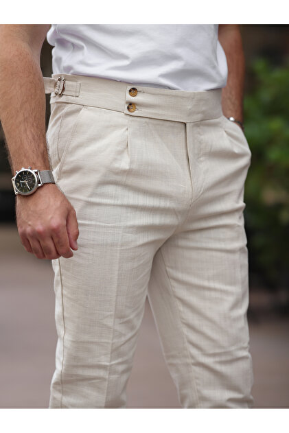 Linen Old Money Trousers