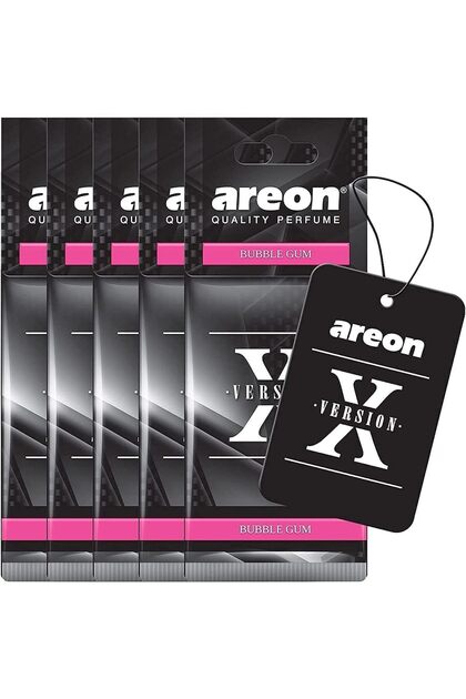 Areon - Air Freshener X Version Bubble Gum - (Pack of 5)