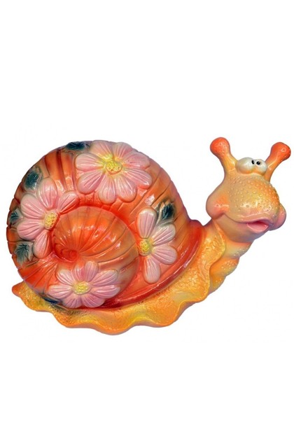 Statuetă decorativă, Melc, Multicolor, 47 cm, DVSG031