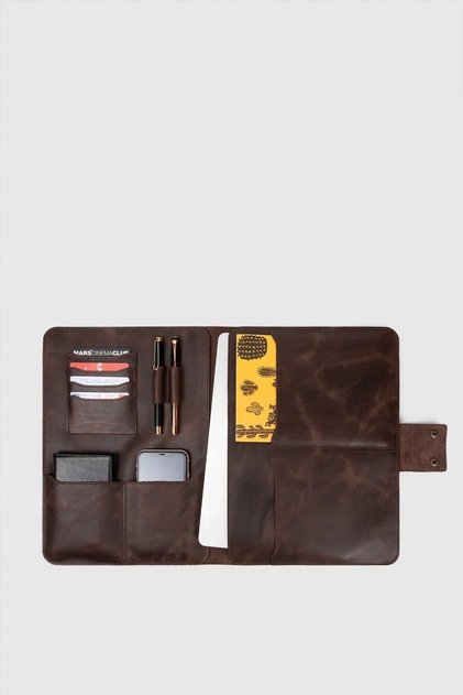 Genuine Leather MacBook Air Pro 13-14 Inch Organizer Briefcase & Laptop & Tablet Bag