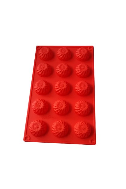 Matră de silicon, model floral, 18D
