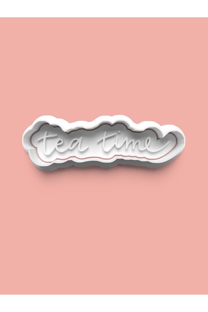 Tea Time Cookie Mold and Sugar Dough Mold