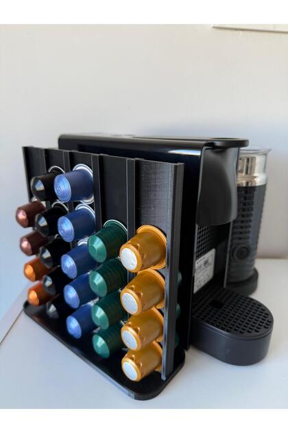 Capsule Coffee Holder Decorative Stand 50 Capacity Nespresso