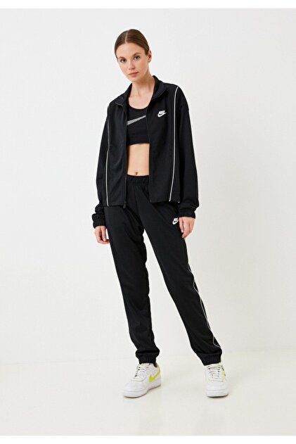 Nike Womens Fitted Track Suit Siyah Kadın Eşofman Takımı - Fiyatı