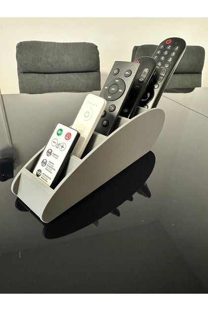 5 Gözlü Kumanda Organizer Standı Uzaktan Kumanda Düzenleyici TV Kumandalık Modern