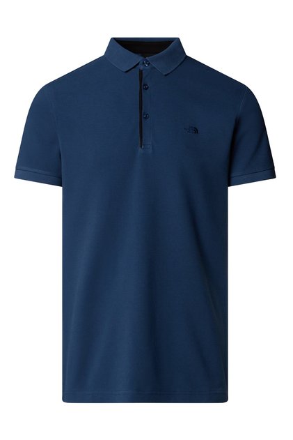 M Premium Slim Polo Men's Casual Polo T-Shirt Blue