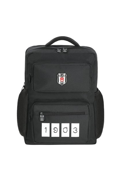 Lisanslı 1903 Detaylı Siyah Orijinal Sırt Çantası