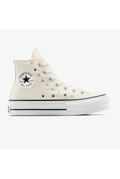 Chuck Taylor All Star Lift Platform Celestial Kadın Krem Sneaker
