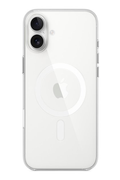 iPhone 16 Plus Transparent Silicone Case