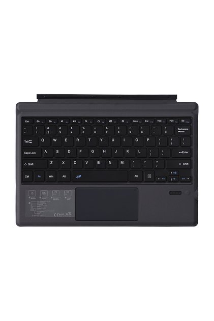 لوحة مفاتيح لاسلكية بديلة لأجهزة Surface Pro3/4/5/6/7 باللون الأسود