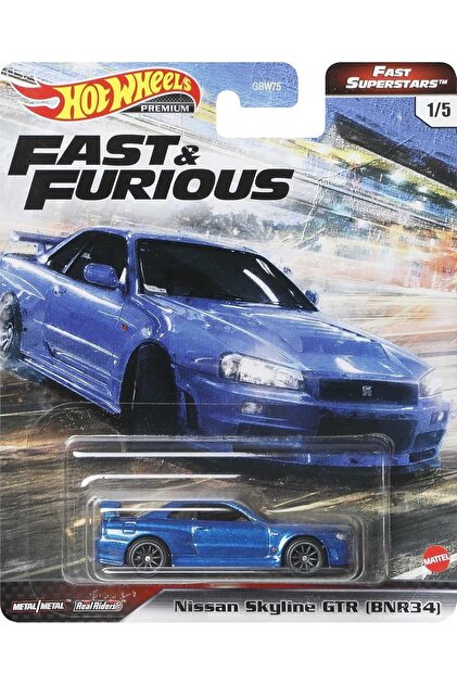 Premium F&F Fast Superstars Nissan Skyline GT-R (BNR34) GRL84