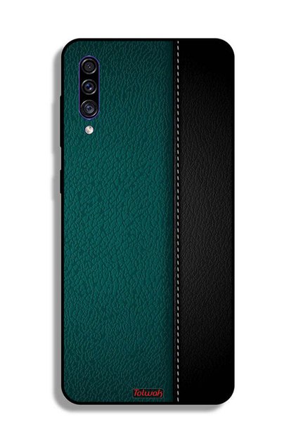 Samsung Galaxy A50 Protective Case Cover Leather Pattern