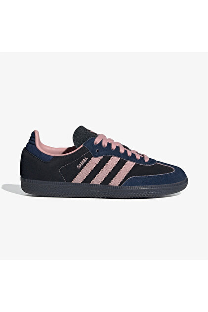 adidas Samba Og Women's Navy Blue/Pink Sports Shoes- Trendyol