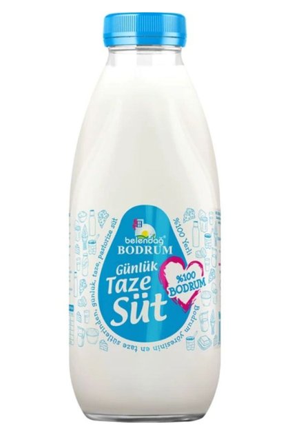 Pastörize Taze Süt 1 Lt(Cam Şişe)