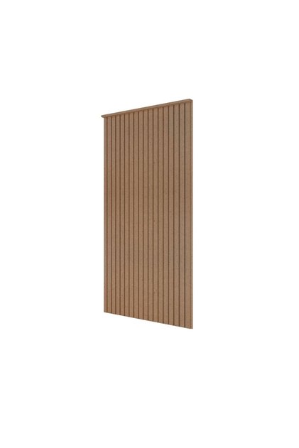 Dekoratif Duvar Paneli ( 54 X 105 Cm ) Boyanabilir Ahşap 10 Mm Ham Mdf Duvar Paneli