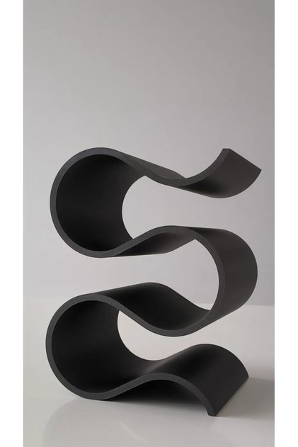 Curled Shaped Bottle Holder