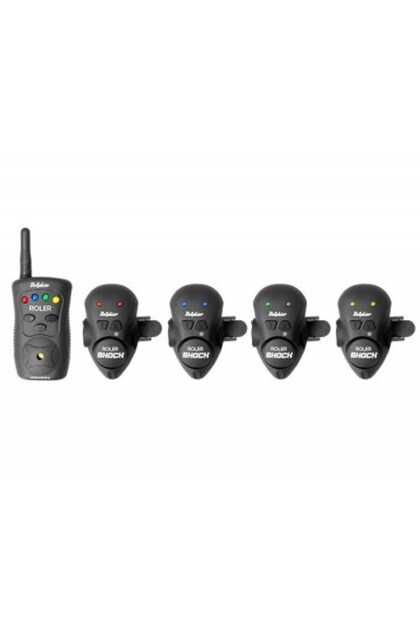 Set alarmă/senzor wireless Delphin ROLER SHOCK, 4+1, cu vibrații, cu montare pe tijă