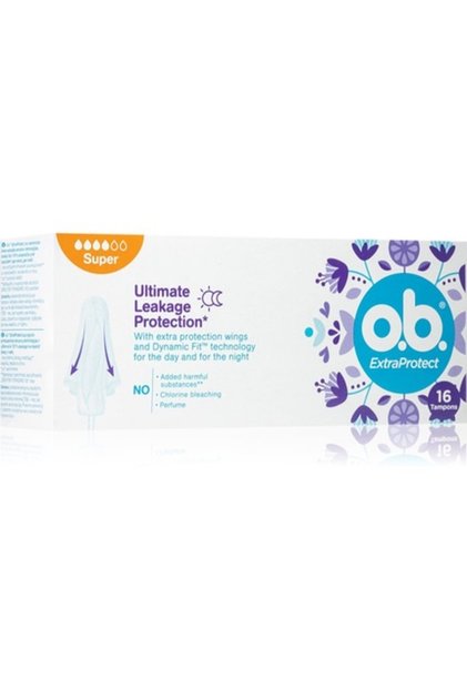 Tampon OB ExtraProtect Super, 16 bucăți