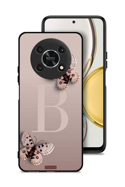غطاء حماية لهاتف Honor X9 5G بنقشة فراشات