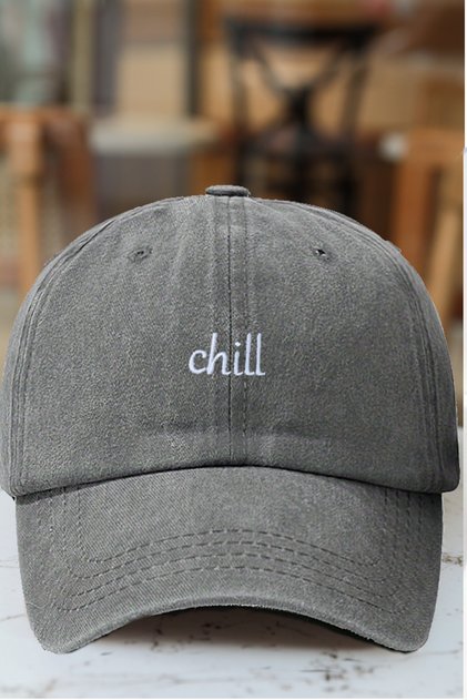 Chill Vibes Embroidered Trouble Cap Hat