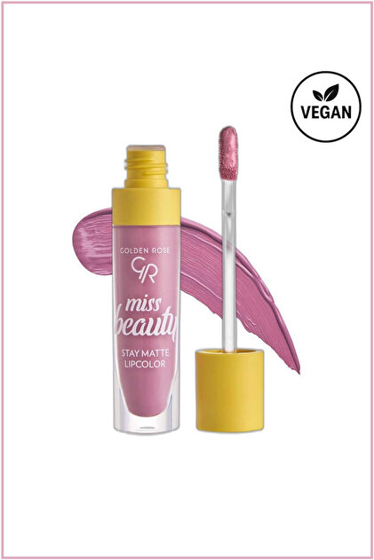 Golden Rose Miss Beauty Stay Matte Lipcolor 04 Candy Love Kalıcı