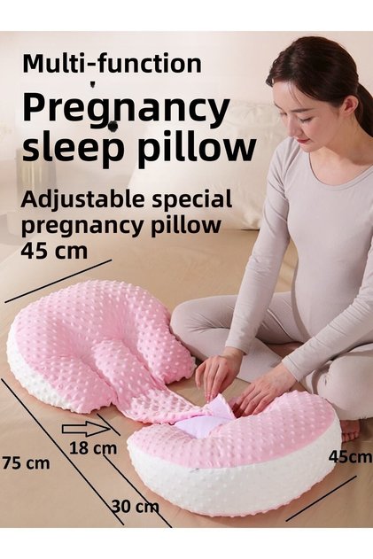 Maternity Pillow, Multifunctional Pregnant Support Pillow, Maternity Sleeping Pillow, 30 X 45 Two Pieces