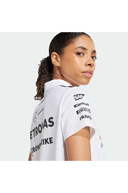 adidas Mercedes - AMG Petronas Formula One Team White Polo Shirt
