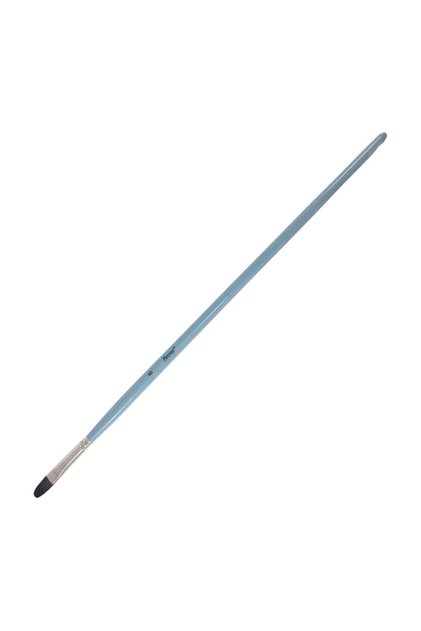 Synthetic Cat's Tongue Long Handle Brush No:8