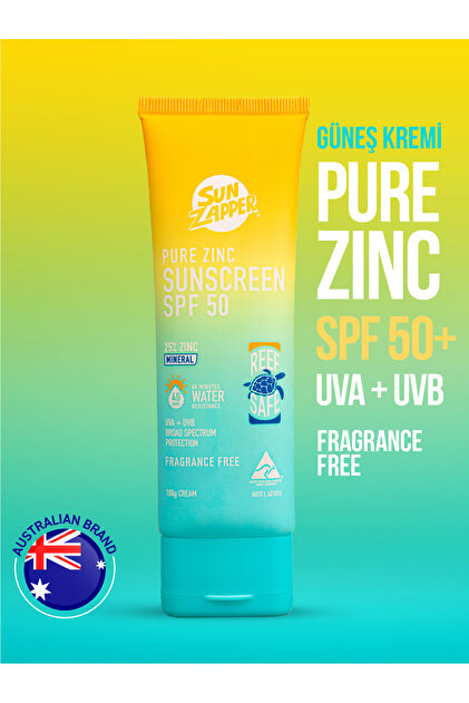 Sun Zapper Pure Zinc Sunscreen Cream 100g - Fiyatı, Yorumları